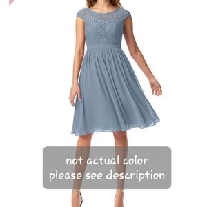 Azazie knee-length bridesmaid dress
